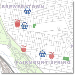 Philly Fresh Food Map